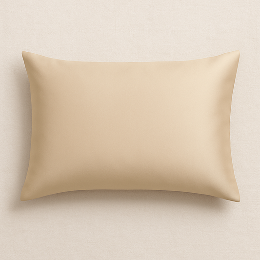 mulberry silk pillowcase champagne