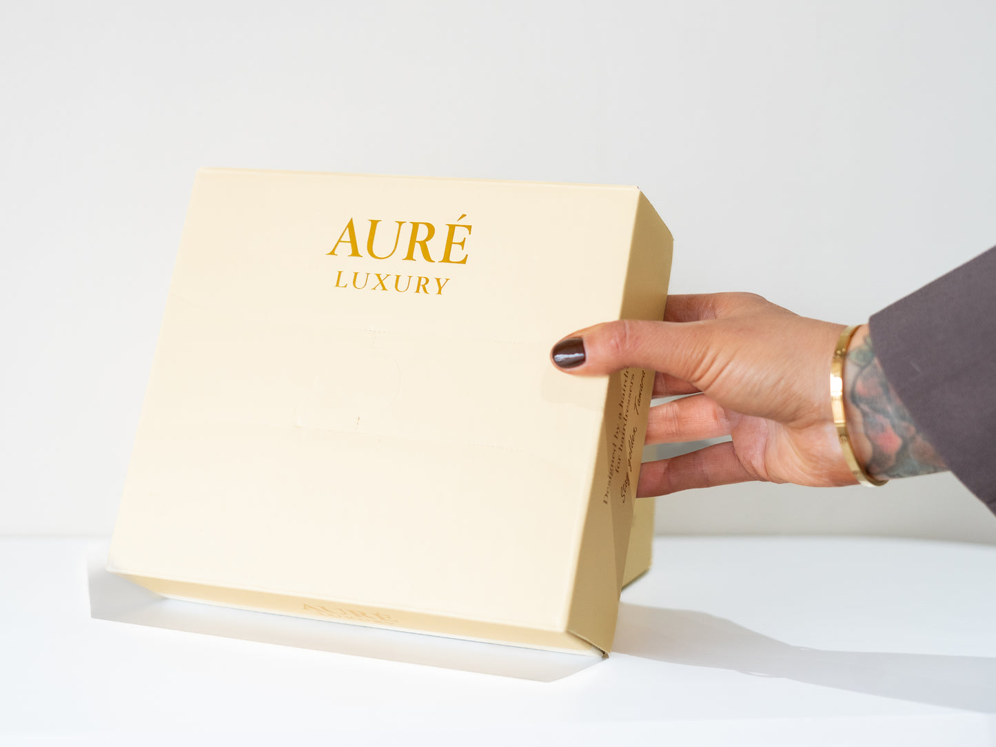 Aurè Silver Long Wide Foil