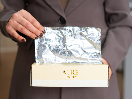 Aurè Silver Long Wide Foil