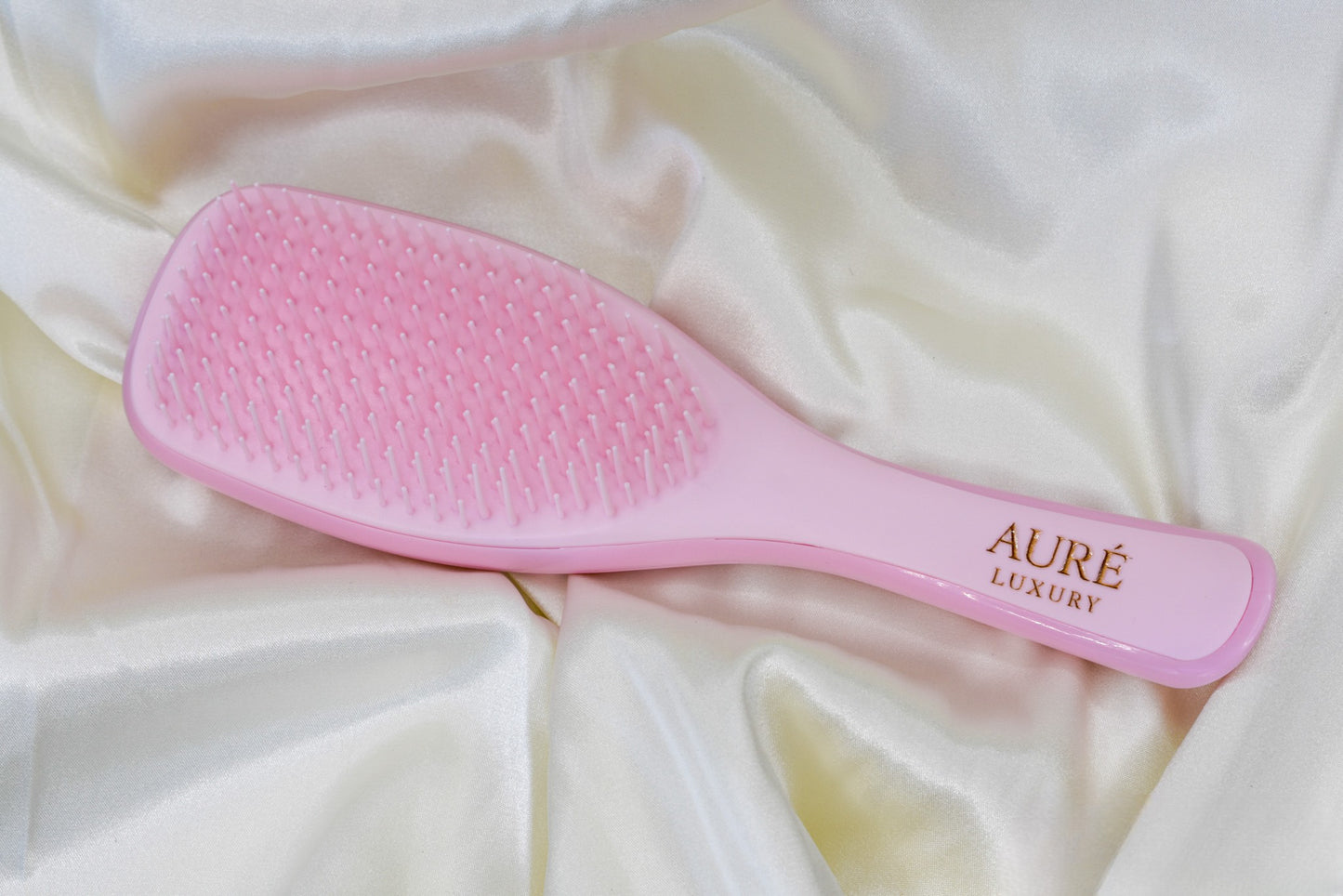 wet & dry detangle brush pink black