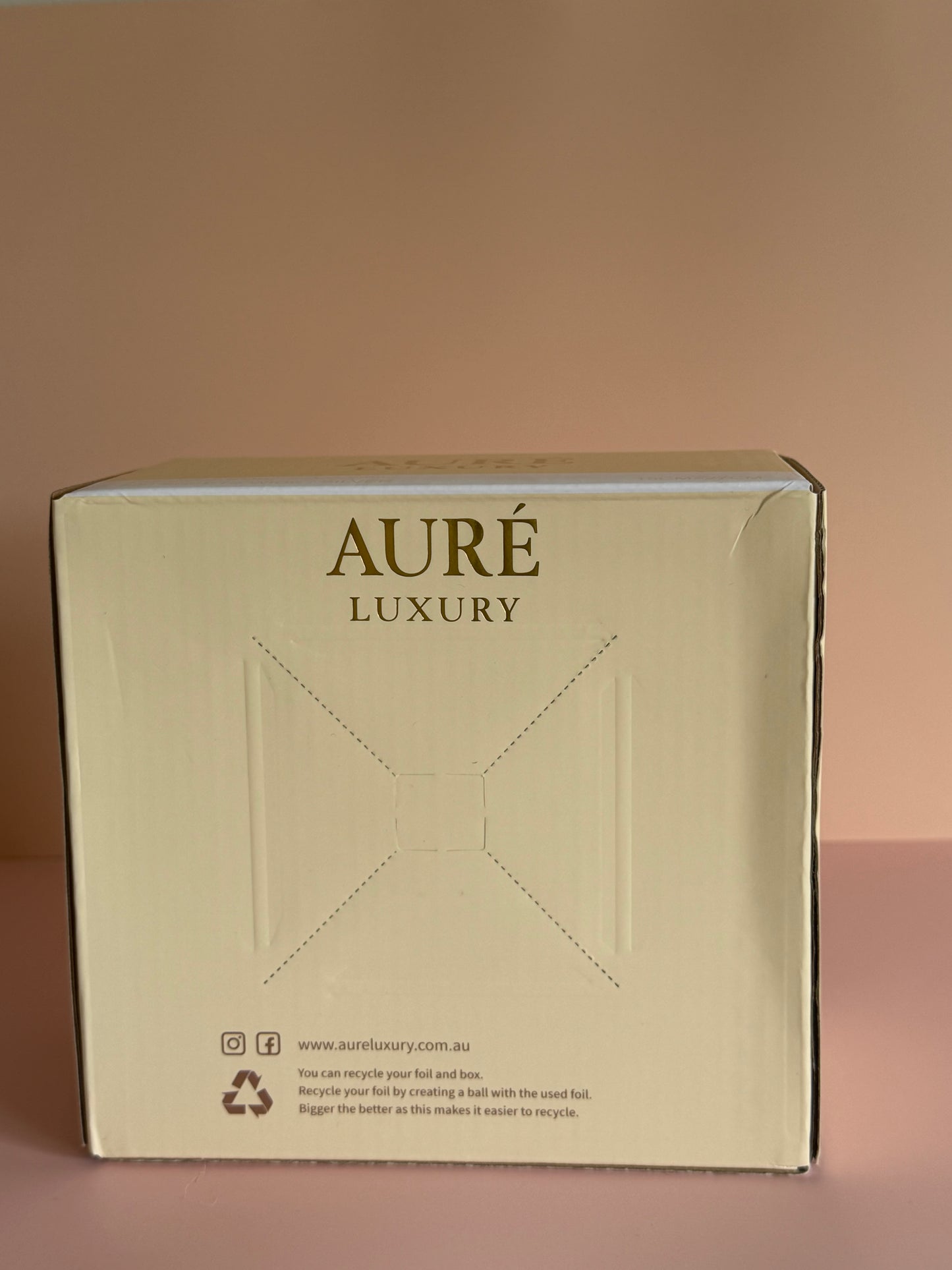 Defected Foil Boxes Wide Silver