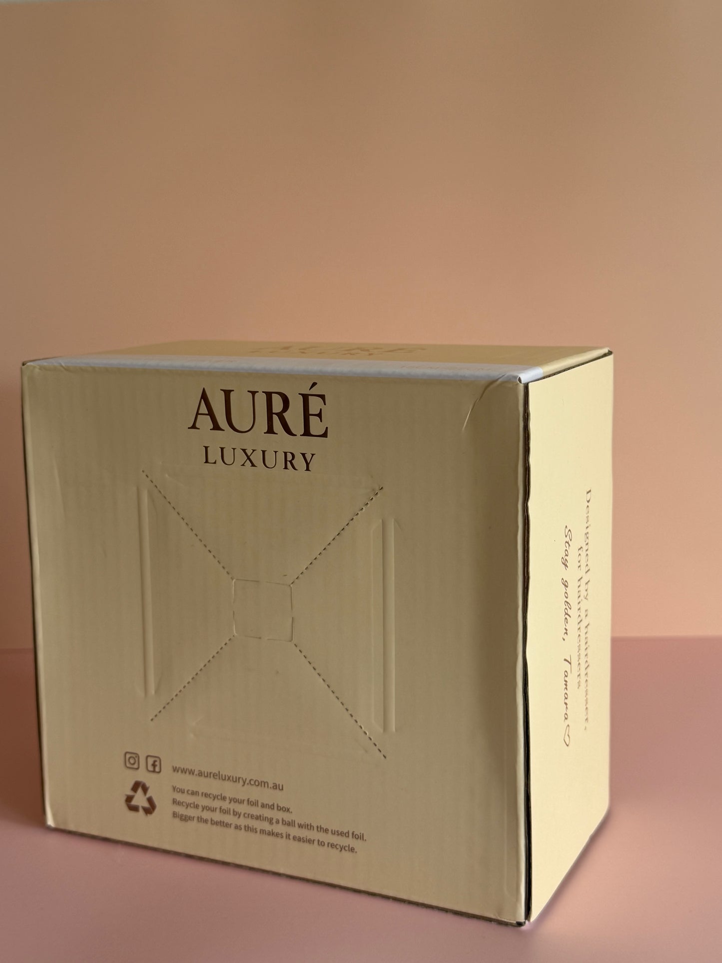 Defected Foil Boxes Wide Silver