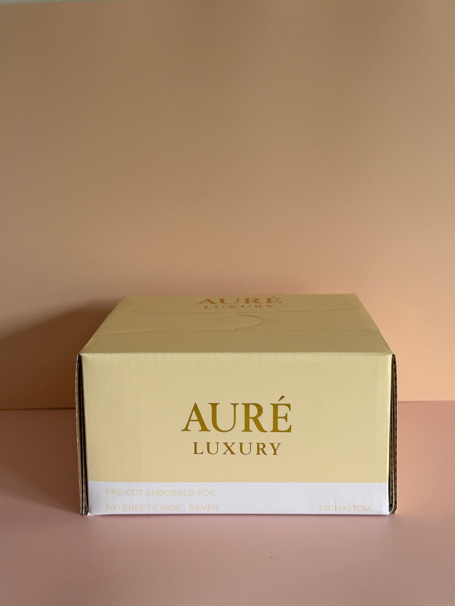 Defected Foil Boxes Wide Silver