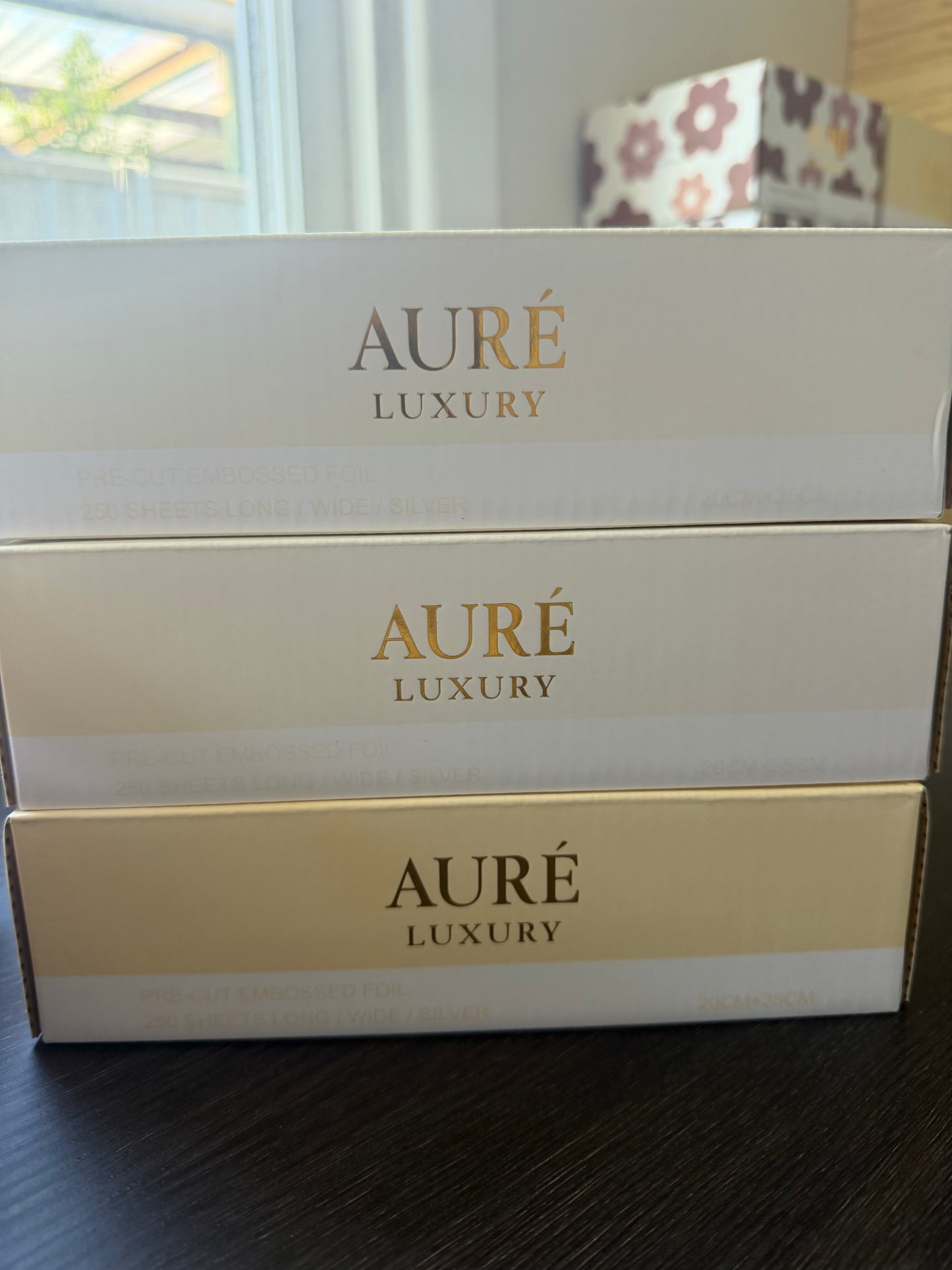 Defected Foil Boxes Silver